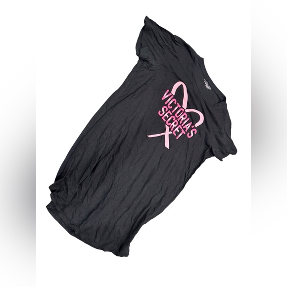 Victoria's Secret Black T-Shirt Nightgown - Picture 2 of 5
